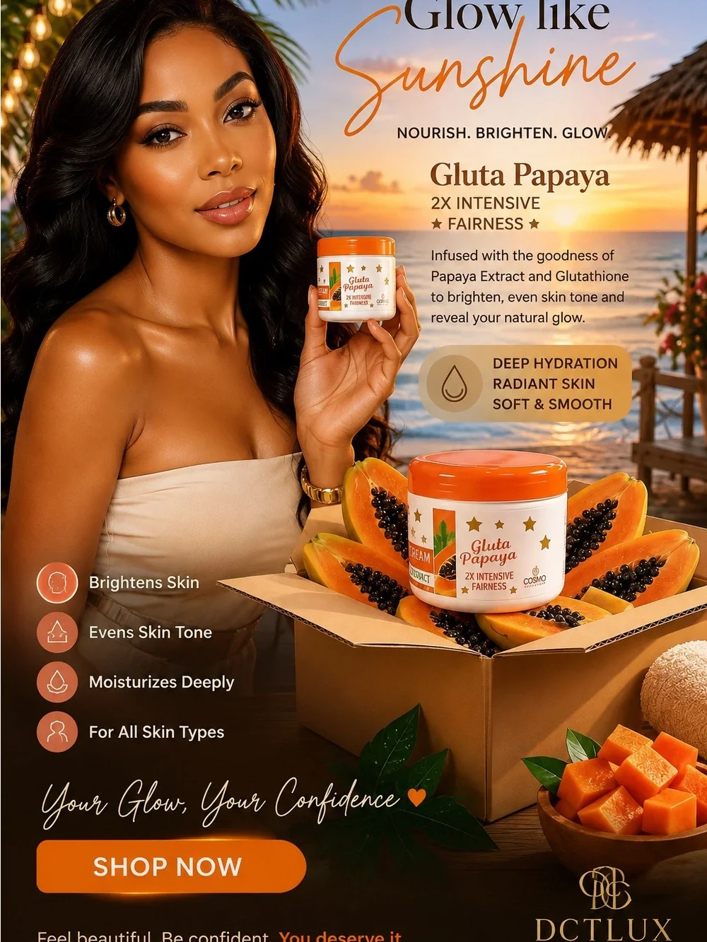 Brightening Body Lotion — Orange
